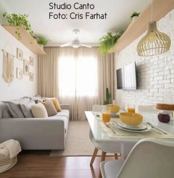 Salas em branco podem ser aconchegantes?