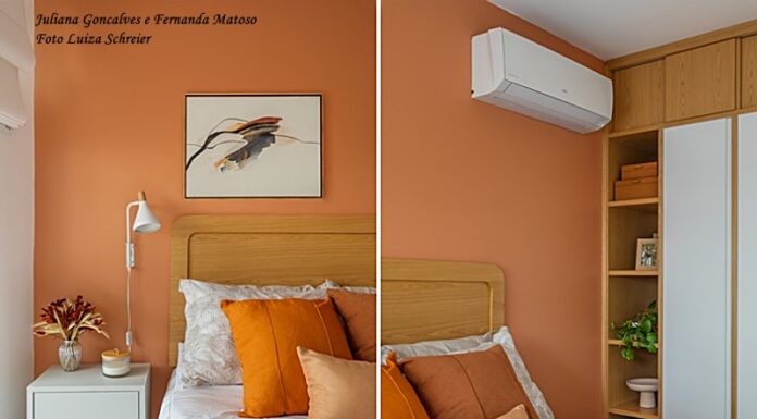 Usando o laranja na decoração