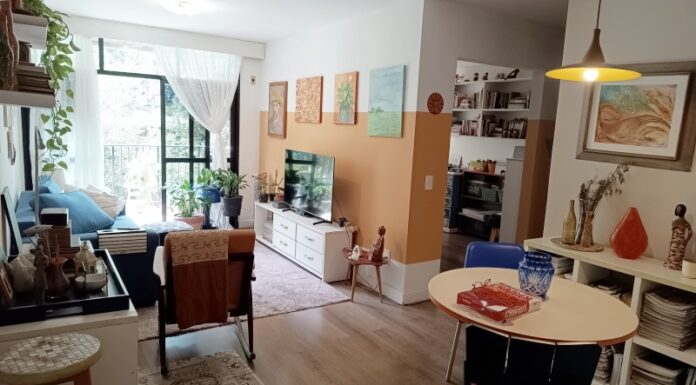 Uma sala nova gastando pouco